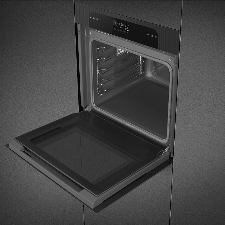 Электрический духовой шкаф Smeg SOP6202TB