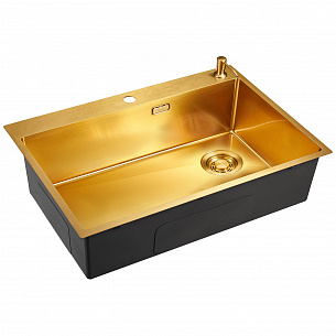 Кухонная мойка EMAR EMB-660(TOP) PVD Golden