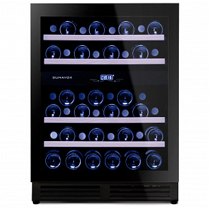 Встраиваемый винный шкаф Dunavox DAUF-45.125DB.TO