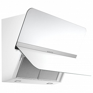 Наклонная вытяжка Falmec FLIPPER 55 P.E. CONO VETRO BIANCO