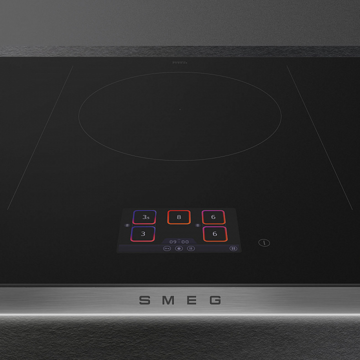Индукционная варочная панель Smeg SISL7955X