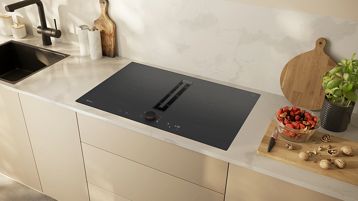 Индукционная варочная панель с вытяжкой NEFF V68PYX4C0